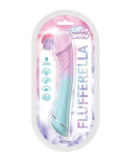 Hott Products Cotton Candy Jawbreaker Flufferella Vibe - Cotton Candy Vibrators