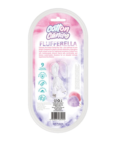 Hott Products Cotton Candy Jawbreaker Flufferella Vibe - Cotton Candy Vibrators