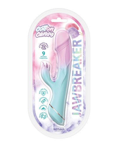 Hott Products Cotton Candy Jawbreaker Rabbit Vibe - Cotton Candy Vibrators