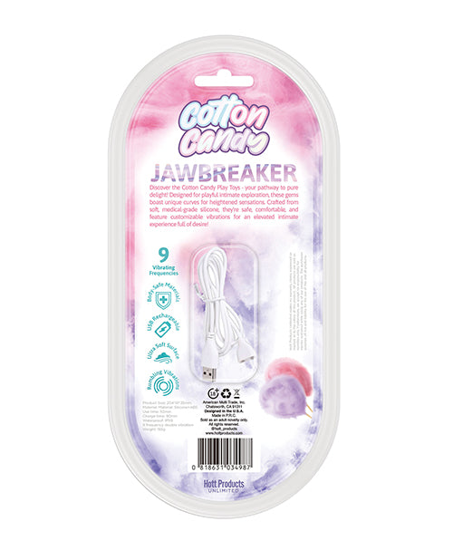 Hott Products Cotton Candy Jawbreaker Rabbit Vibe - Cotton Candy Vibrators