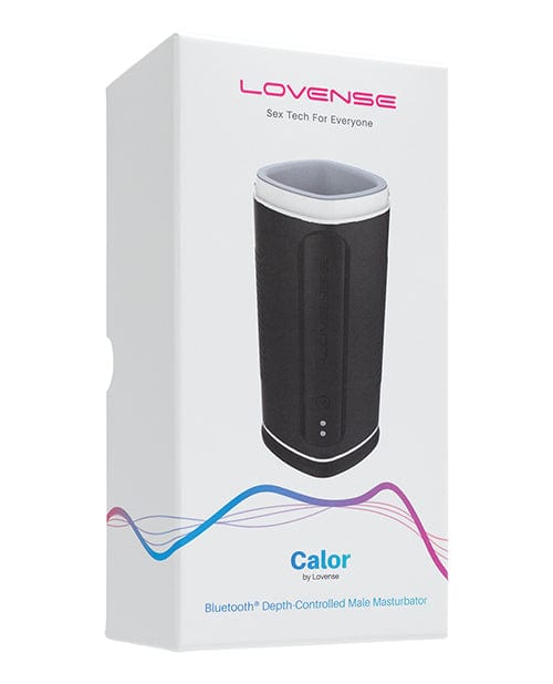 Hytto Pte. Ltd. Lovense Calor Compact Heating Masturbator - Black Penis Toys