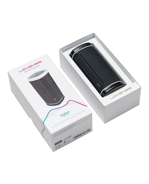 Hytto Pte. Ltd. Lovense Calor Compact Heating Masturbator - Black Penis Toys