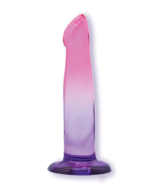 Icon Brands INC Shades Jelly TPR Gradient Dong Small Pink / Purple Dildos