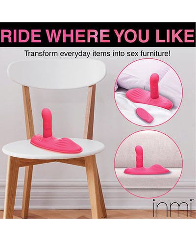 Inmi Inmi Spin N' Grind Rotating & Vibrating Silicone Grinder - Pink Vibrators