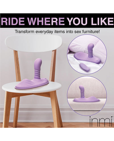 Inmi Inmi Thrust N' Grind Thrusting & Vibrating Silicone Grinder - Purple Vibrators