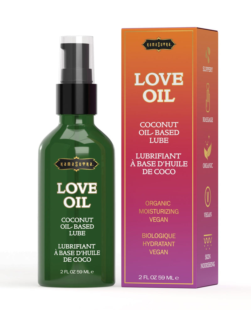 Kama Sutra Love Oil Coconut Oil-Based Lube Lubes