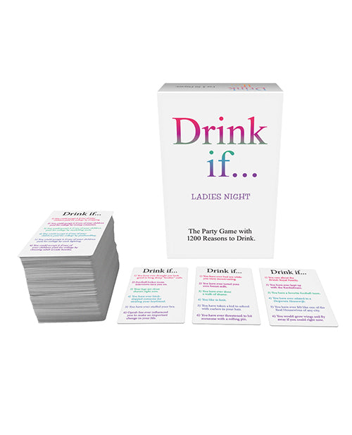 Kheper Games Drink If... Ladies Night Card Game More