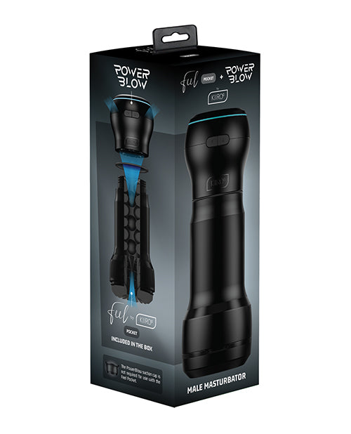 Kiiroo Bv Kiiroo Feel Pocket + Power - Black Penis Toys