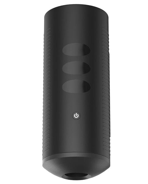 Kiiroo Bv Kiiroo Titan The Experience Interactive Vibrating Stroker - Black Penis Toys