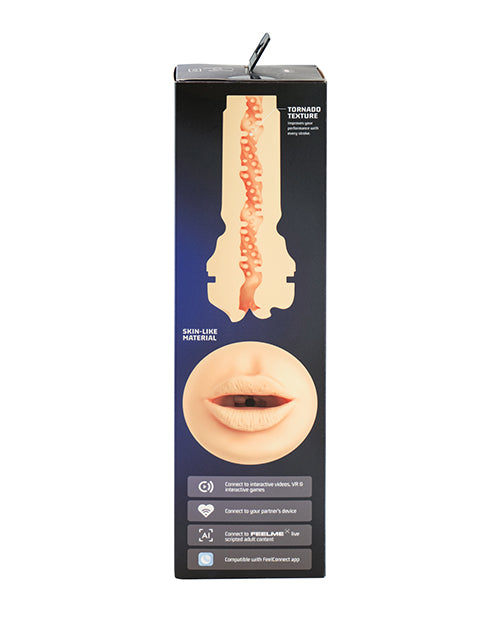 Kiiroo Feel Mouth & PowerBlow Stroker Combo Set - Pale