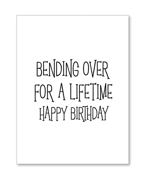 Kush Kards Halloween Bending Over Birthday Greeting Card with Sticker Bachelorette &amp; Party Supplies