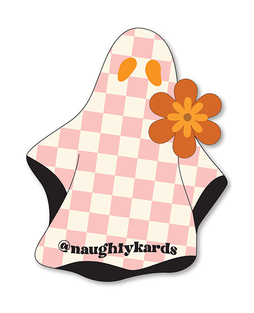 Kush Kards Halloween Ghosting Birthday Greeting Card with Sticker Bachelorette &amp; Party Supplies