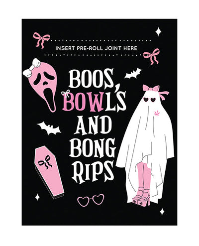 Kush Kards LLC Halloween Boo's Greeting Card w/Matchbook Bachelorette & Party Supplies