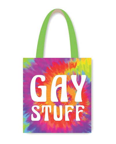 Kush Kards LLC Gay Stuff Reusable Tote - Multi Color More