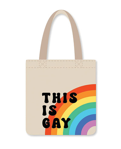 Kush Kards LLC This Is Gay Rainbow Reusable Tote - Multi Color More