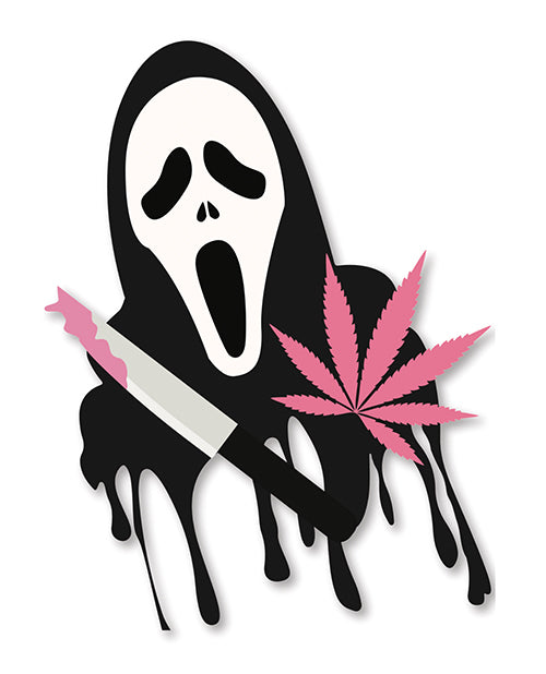 Kush Kards LLC Halloween GhostFace Sticker - Pack of 3 Novelties