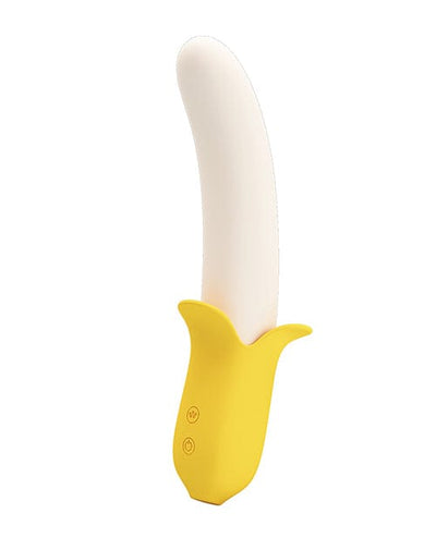 Liaoyang Baile Health Care Produ Pretty Love Banana Geek Thrusting Vibrator - Yellow Vibrators