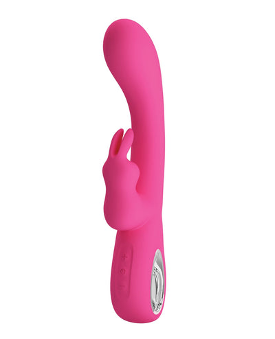 Liaoyang Baile Health Care Produ Pretty Love Novak Handle Rabbit w/Bunny - Pink Vibrators