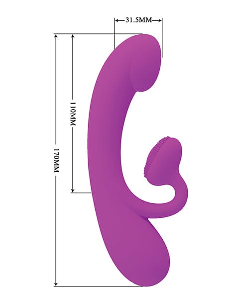 Liaoyang Baile Health Care Produ Pretty Love Sincere Scrub Brush Rabbit - Fuchsia Vibrators