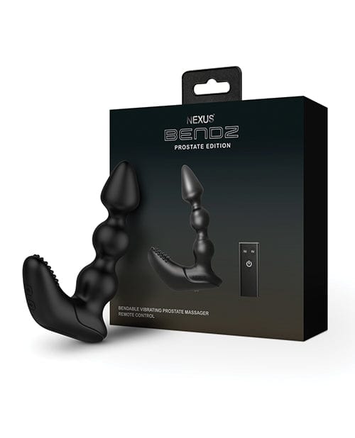 Libertybelle Marketing Nexus Bendz Bendable Prostate &amp; Perineum Massager - Black Anal Toys