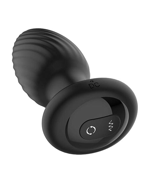 Libertybelle Marketing Nexus Tornado Rotating &amp; Vibrating Butt Plug - Black Anal Toys