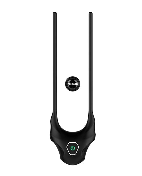 Libertybelle Marketing Nexus Forge Single Lasso Vibrating Cock Ring - Black Penis Toys