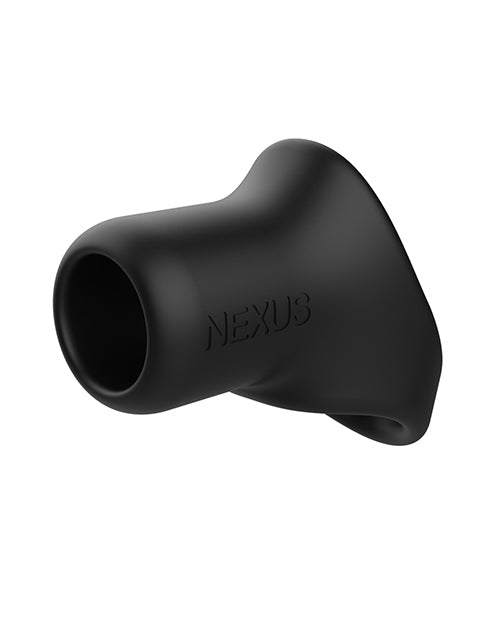 Libertybelle Marketing Nexus Rise Liquid Silicone Cock & Ball Sling - Black Penis Toys