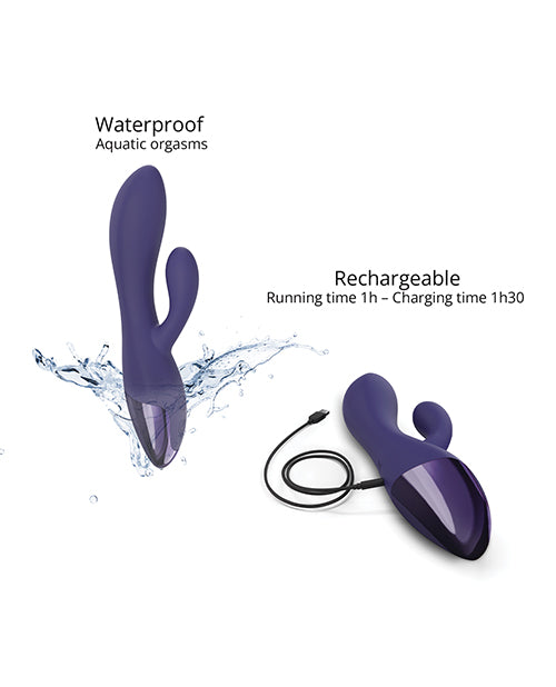 Love to Love Love to Love Funky Bunny Small Rabbit - Midnight Indigo Vibrators