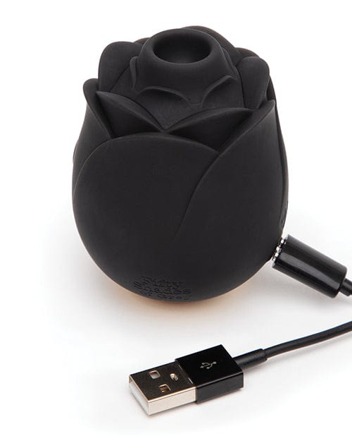 Lovehoney C/o Wow Tech Fifty Shades Of Grey Hearts &amp; Flowers Rose Vibrator - Black Kink &amp; BDSM