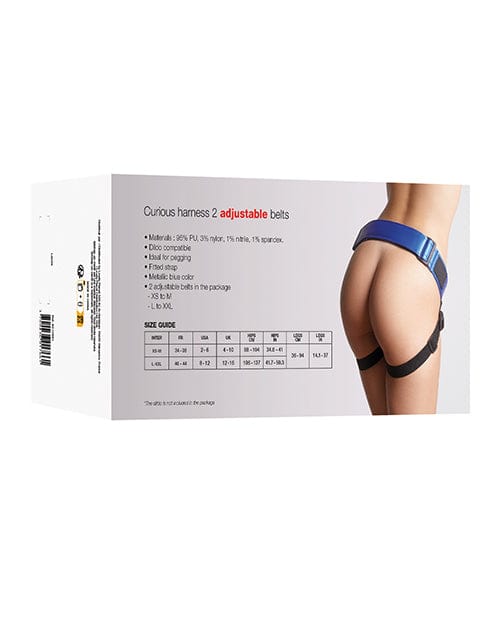 Lovely Planet Strap On Me Leatherette Curious Harness Dildos