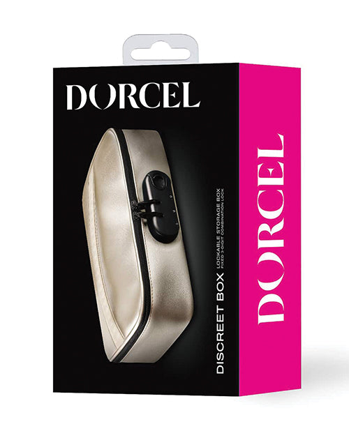 Lovely Planet Dorcel Lockable Discreet Box - Luxury Gold More