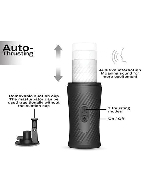 Dorcel Thrust Blow Automatic Masturbator - Black OrchidToys.com Dorcel Thrust Blow Automatic Masturbator - Black OrchidToys.com
