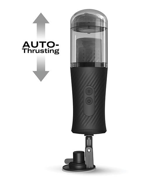 Lovely Planet Dorcel Thrust Blow Automatic Masturbator - Black Penis Toys