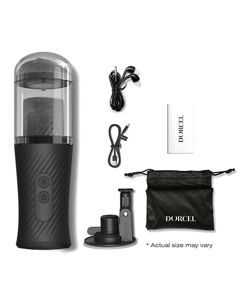 Lovely Planet Dorcel Thrust Blow Automatic Masturbator - Black Penis Toys