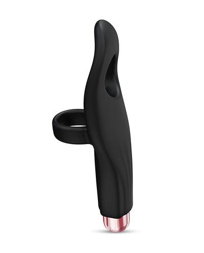 Lovely Planet Love to Love Tickle Me Finger Vibe - Black Onyx Vibrators