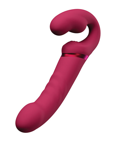 Lovense Lovense Lapis Vibrating Strapless Strap On - Pink Dildos