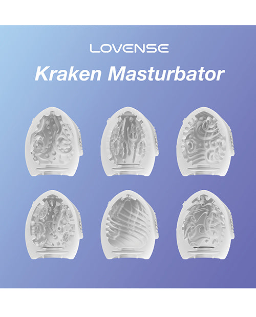 Lovense Lovense Kraken  Egg 6-pack - White Penis Toys