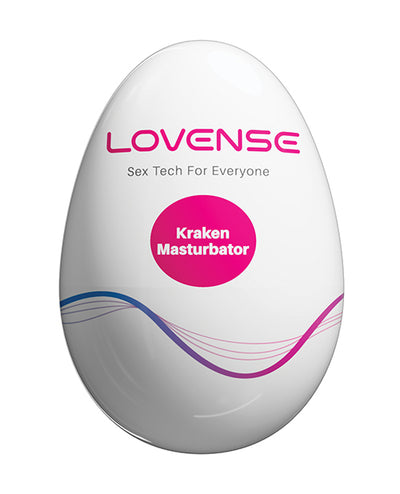 Lovense Lovense Kraken Egg - White Penis Toys