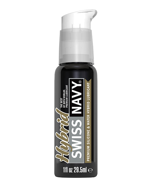 M.D. Science Lab Swiss Navy Premium Hybrid Lubricant - 1 oz Bottle Lubes