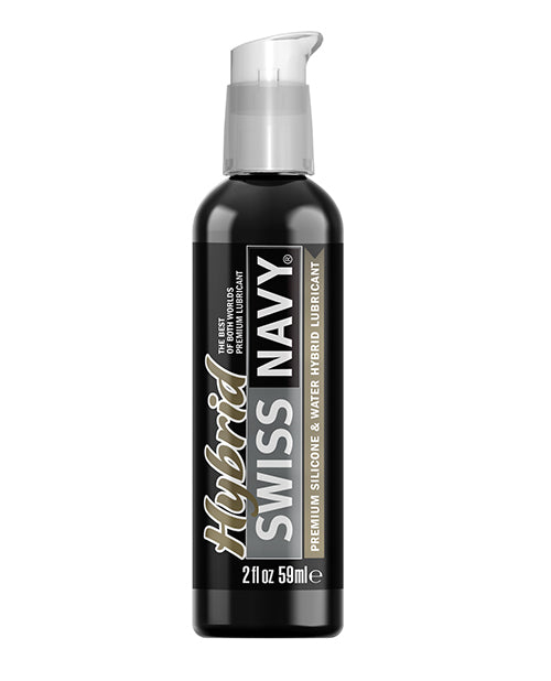 M.D. Science Lab Swiss Navy Premium Hybrid Lubricant - 2 oz Bottle Lubes