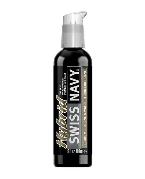 M.D. Science Lab Swiss Navy Premium Hybrid Lubricant - 8 oz Bottle Lubes