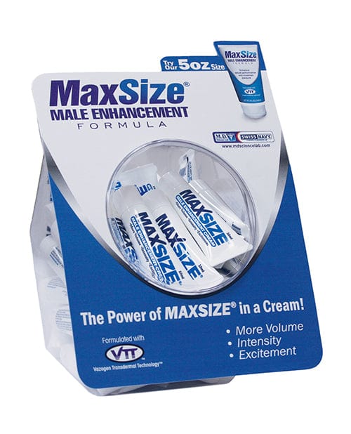 M.D. Science Lab Swiss Navy Max Size Male Enhancement Cream - 10 Ml Bowl Of 50 More