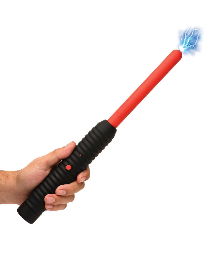 Master Series Master Series Spark Rod Zapping Wand - Red/Black Kink & BDSM