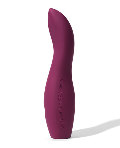 Mating Components LLCDba Dame P Dame Dip 2.0 Versatile Vibe - Plum Vibrators