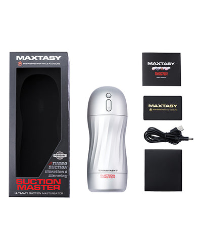 Maxtasy Maxtasy Suction Master Realistic Stroker - Nude Penis Toys