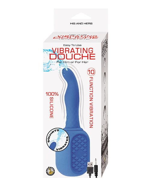 Nasstoys Vibrating Douche - Blue More