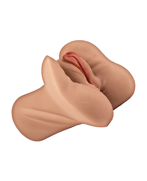 Nasstoys Always Horny Pussy &amp; Ass Masturbator - Melissa - Brown Penis Toys