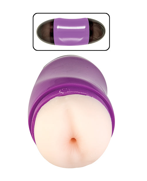 Nasstoys Delite Two Ways Vagina &amp; Ass Masturbator - White Penis Toys