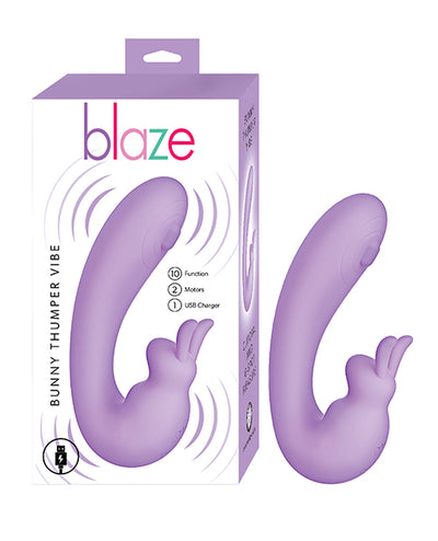 Nasstoys Blaze Bunny Thumper Vibe - Lavender Vibrators