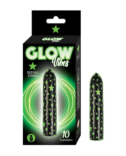 Nasstoys Glow Vibes Seeing Stars - Glow in the Dark Vibrators